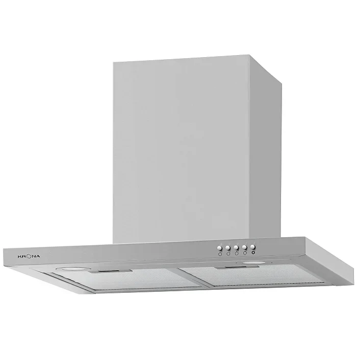 Т-образная вытяжка KRONA JOANNA 600 inox PB — фотография 1