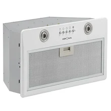 Полновстраиваемая вытяжка KRONA RUNA 600 white PB — фотография 2