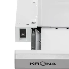 Телескопическая вытяжка KRONA KAMILLA 600 E1M white — фотография 5