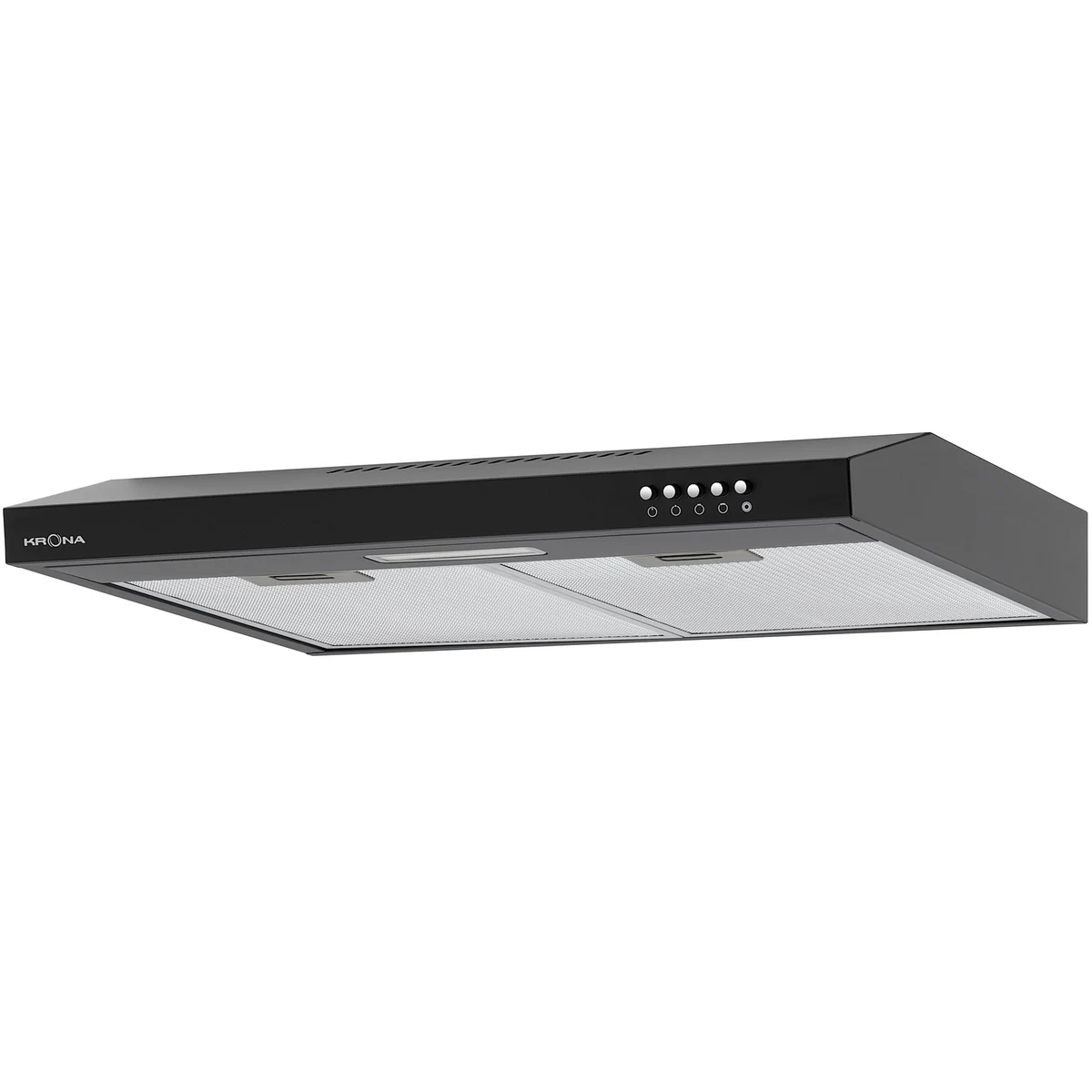 Плоская вытяжка KRONA Jessica slim 600 black PB — фотография 1