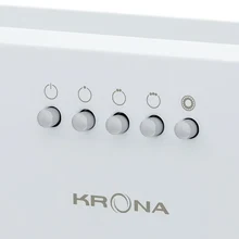 Полновстраиваемая вытяжка KRONA Ameli 600 white PB — фотография 9