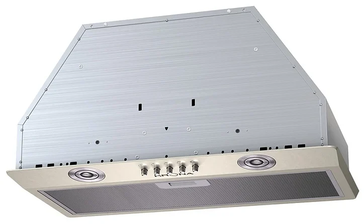Полновстраиваемая вытяжка KRONA RUNA 600 ivory PB — фотография 1