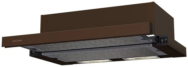 Телескопическая вытяжка KRONA KAMILLA 600 BROWN (1 мотор) — фотография 1