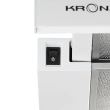 Телескопическая вытяжка KRONA KAMILLA 450 WHITE — фотография 10