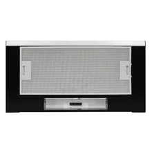 Телескопическая вытяжка KRONA Kamilla slim 600 black/inox (2 мотора) — фотография 6