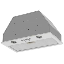 Полновстраиваемая вытяжка KRONA ALBA 600 white PB — фотография 1