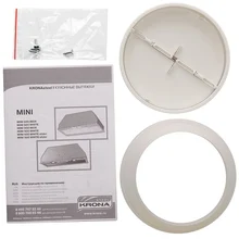 Полновстраиваемая вытяжка KRONA MINI 600 INOX — фотография 7