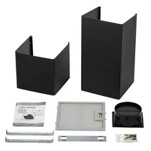 Наклонная вытяжка KRONA ROVENA 600 black S — фотография 8