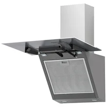Наклонная вытяжка KRONA Kristen 600 white/inox S — фотография 4