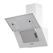 Наклонная вытяжка KRONA Olly 600 white PB — фотография 4