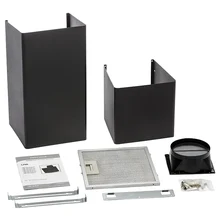 Наклонная вытяжка KRONA Liva 500 black S — фотография 7