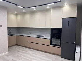 Кухня «Песочный бархат» — фотография 1