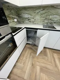 Кухня «Белый шёлк» — фотография 5