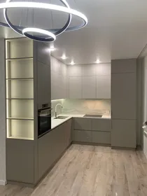 Кухня «Оливковый шёлк» — фотография 1