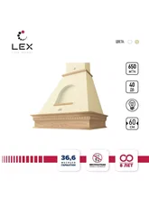 Вытяжка кухонная рустика LEX ANCONA 600 Ivory — фотография 1