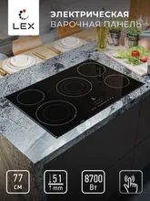 Варочная панель электрическая LEX EVH 772A BL — фотография 1