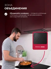 Варочная панель индукционная с инвертором LEX HI 6041A I BL — фотография 5