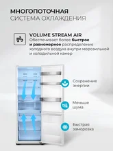Холодильник отдельностоящий с инвертором LEX LKB185WGIDMax Wind — фотография 5