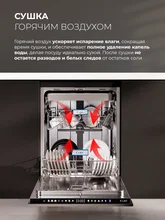 Посудомоечная машина встраиваемая LEX PM 6083А Color Lux — фотография 5