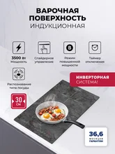 Варочная панель индукционная с инвертором LEX EVI 321 F I DS — фотография 1