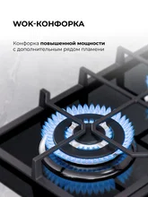 Варочная панель газовая LEX GVG 640-1 BL — фотография 4