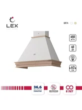 Вытяжка кухонная рустика LEX VERONA 600 White — фотография 1
