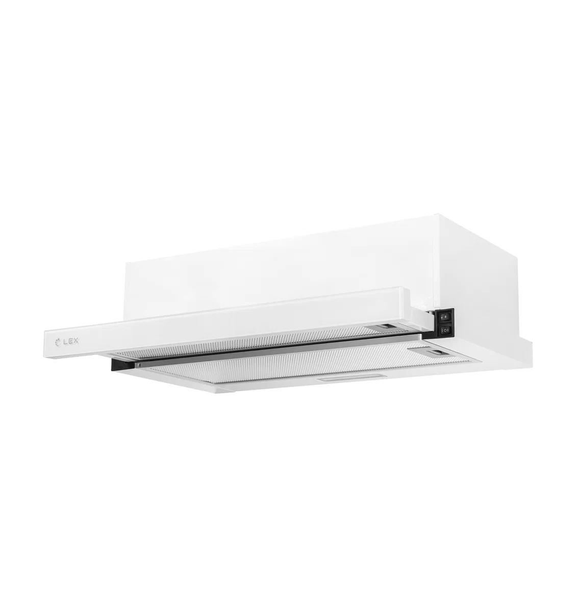Вытяжка кухонная встраиваемая LEX HIDE G 600 WHITE — фотография 1