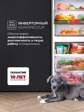 Холодильник отдельностоящий с инвертором LEX LKB201GrGIDMax — фотография 2