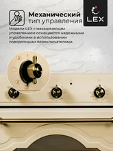 Духовой шкаф встраиваемый LEX EDM 6075 C IV — фотография 3