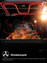 Духовой шкаф встраиваемый LEX EDM 073 WH — фотография 4
