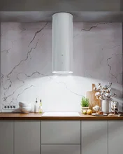 Вытяжка кухонная декоративная LEX GAMMA 350 WHITE — фотография 3