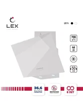 Вытяжка кухонная наклонная LEX Meta 500 White — фотография 1