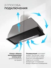 Вытяжка кухонная встраиваемая LEX HYPER 900 GS BL — фотография 2