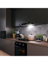 Вытяжка кухонная встраиваемая LEX HIDE G 600 BLACK — фотография 1