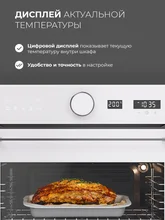 Духовой шкаф встраиваемый LEX EDM 1002 ONE WH — фотография 5