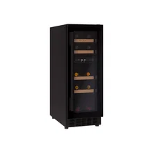Винный шкаф отдельностоящий LEX LWD3017BL DUAL ZONE — фотография 5