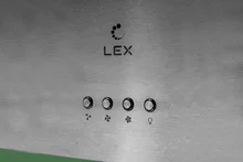 Вытяжка кухонная островная LEX Tubo Quattro Isola 350 Inox — фотография 3