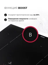 Варочная панель индукционная с инвертором LEX EVI 6040B I BL — фотография 3