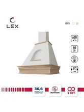 Вытяжка кухонная рустика LEX ANCONA 900 White — фотография 1