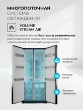 Холодильник двухкамерный полувстраиваемый с инвертором LEX LSB458StGIDBI — фотография 5
