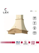 Вытяжка кухонная рустика LEX MILANO 900 Ivory — фотография 1