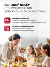 Духовой шкаф встраиваемый LEX EDP 061 WH — фотография 2