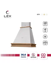 Вытяжка кухонная рустика LEX VERONA BODY 600 White — фотография 1