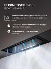 Вытяжка кухонная встраиваемая LEX HYPER 900 GS Inverter BL — фотография 3