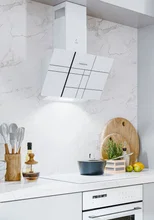 Вытяжка кухонная наклонная LEX MOZA 600 R1 White — фотография 3