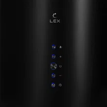 Вытяжка кухонная декоративная LEX GAMMA 350 BLACK — фотография 4