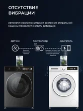 Стирально-сушильная машина с инвертором и паром LEX LWM12812BLIDD color — фотография 5