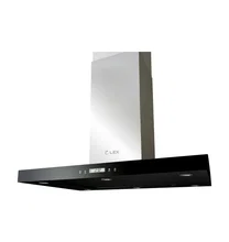 Вытяжка кухонная островная LEX Solaris Isola 900 Black — фотография 1
