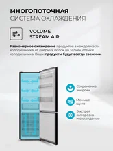 Холодильник отдельностоящий с инвертором LEX LKB350GRID — фотография 5