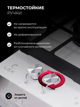 Варочная панель газовая с сенсорным таймером LEX GVG 644 T WH — фотография 3
